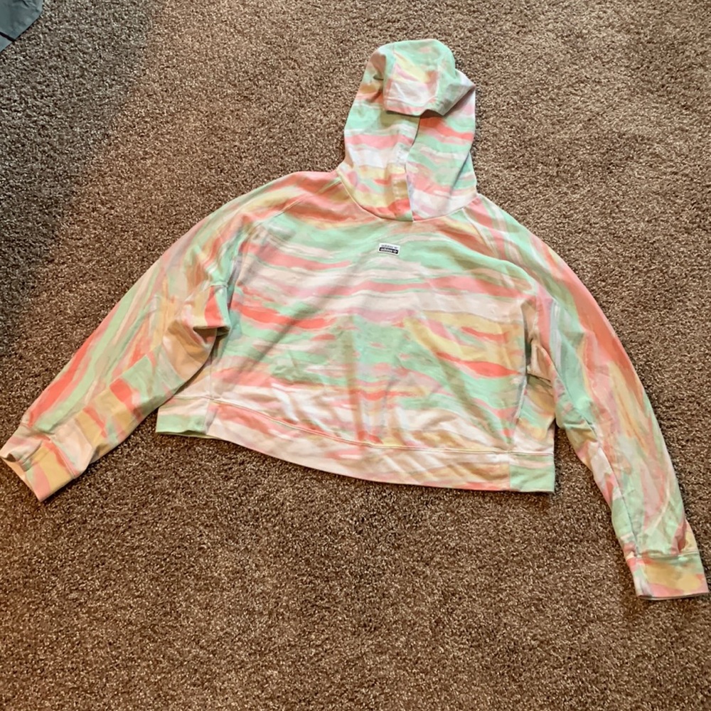 Adidas Cropped Hoodie